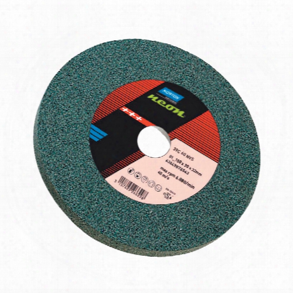 Norton Saint Gobain 200x25x32mm 39c46kvs Neon Grinding Wheel