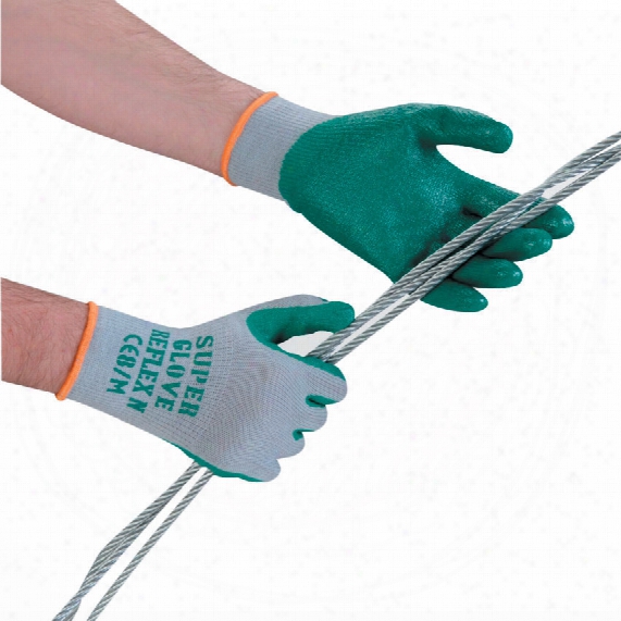 Polyco 8624 Reflex N Palm-side Coated Grey/green Gloves - Size 10