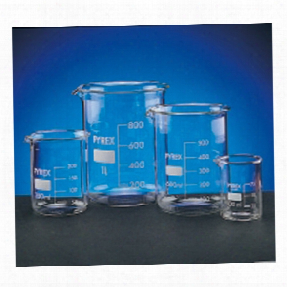 Pyrex Beaker Low Form 250ml 1000/10d (10)