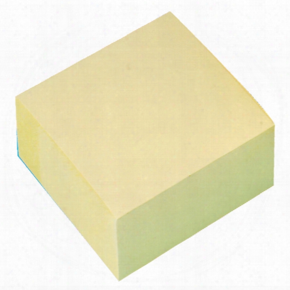 Qconnect Q Connect 75x75mm Quick Notes Cube Yellow