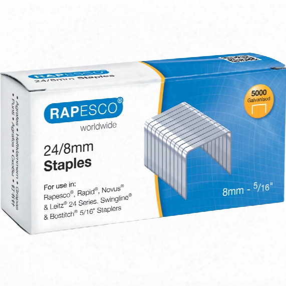 Rapesco 24/8 Staples (pk-5000)