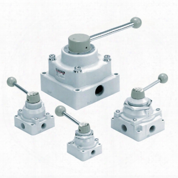 Smc Vh212-02 4/2-port Hand Valve
