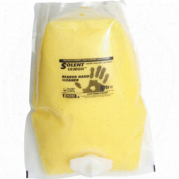 Solent Cleaning Solent Lemon Beaded Hand Cleaner 2ltr Pouch