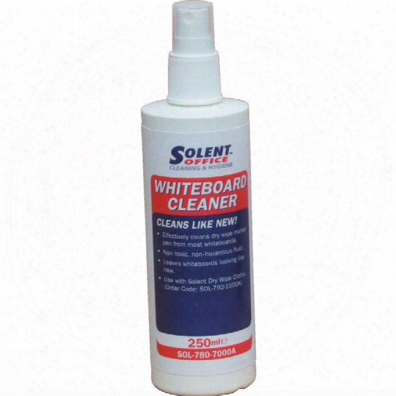 Solent Office Whiteboard Cleaner 250ml