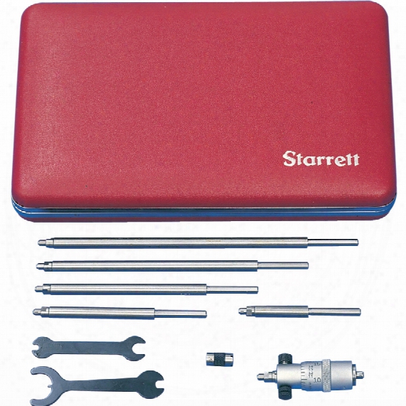 Starrett 124mbz 50-300mm I/s Micrometer In Case