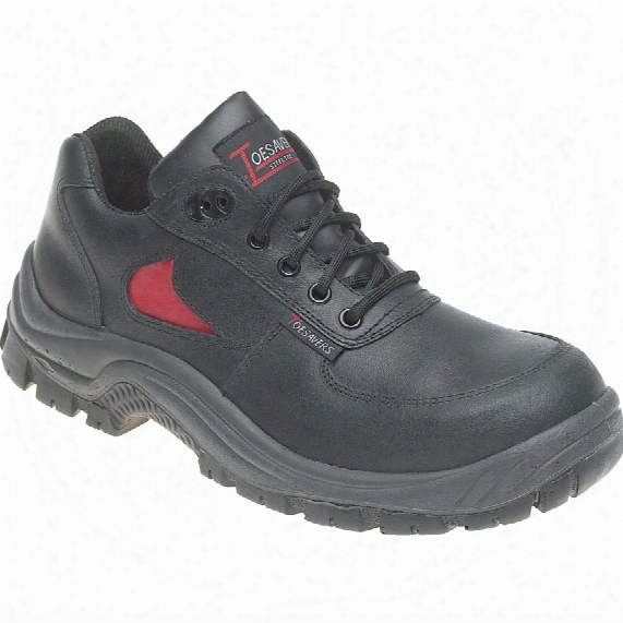 Toesavers Black/red Dual Density Safety Trainer Shoe 8-3413