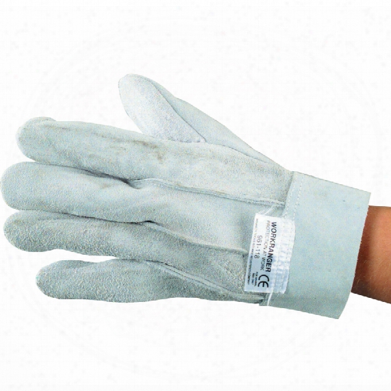 Tuffsafe Chrome Leather Double Palm Gloves Pair
