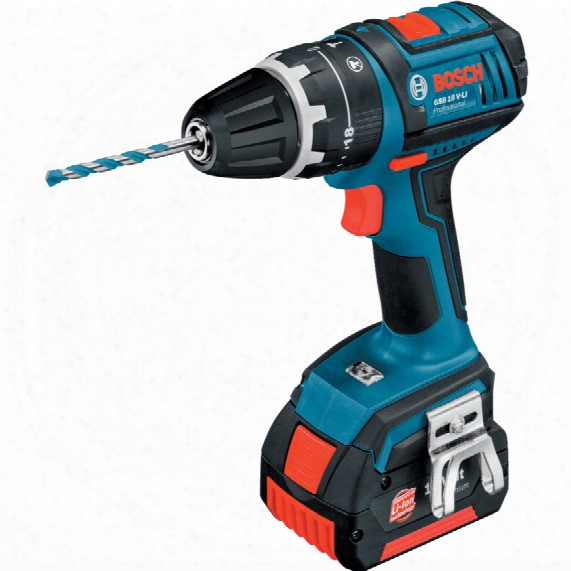 Bosch Gsb 18v-li Dynamic Combi2x1.5ah Li-ion
