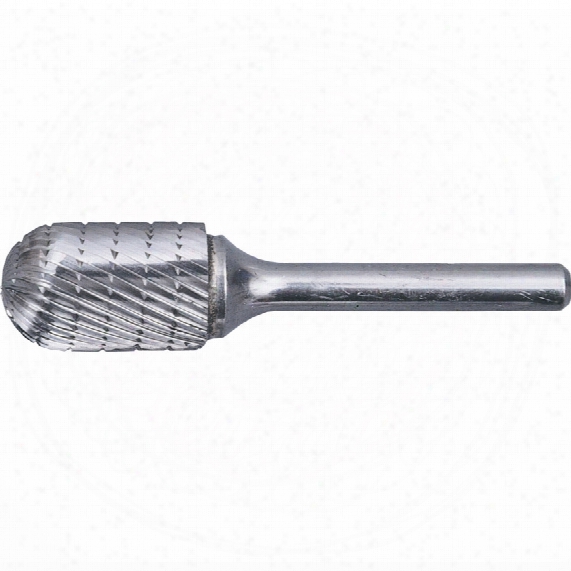 Kennedy 6x12mm Cyl. Carbide Ball Nose Burr Cut 9