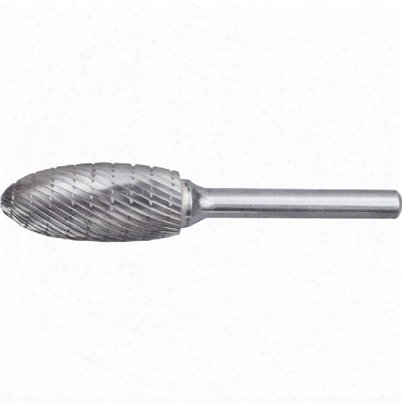 Kennedy 8x20mm Flame Shape Carbide Burr Cut 9
