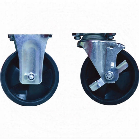 Kennedy Castors 5x2 Pp 2xfix, 2xswiv Braked: Ymt 27" Cab