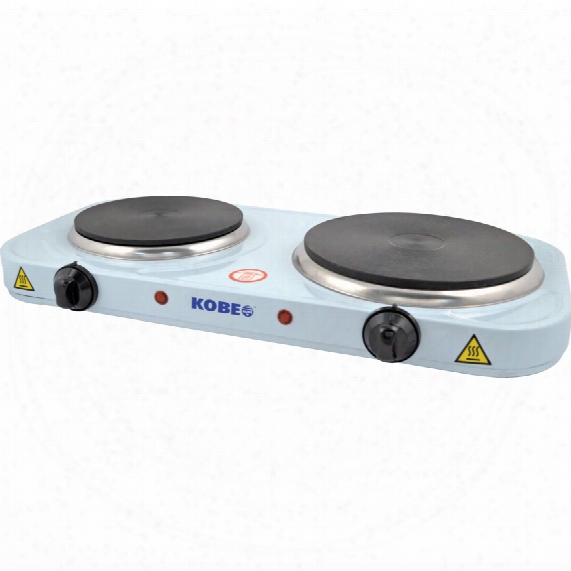Kobe Red Line Kobe Hpd250 Portable Hot Plate Two Elements 190mm 1.5kw And 160mm 1kw 240v