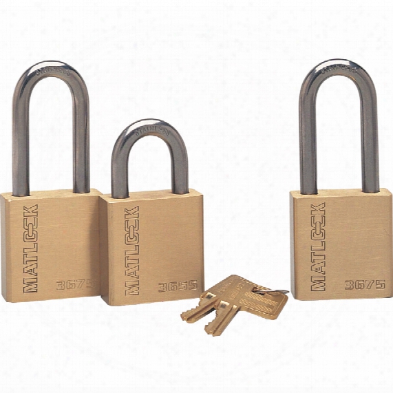 Matlock 45x50mm Shackle W/proof Brass Padlock