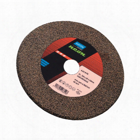 Norton Saint Gobain 200x25x32mm A36vs Neon Grinding Wheel