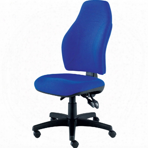 Posture High Back Chair Blue