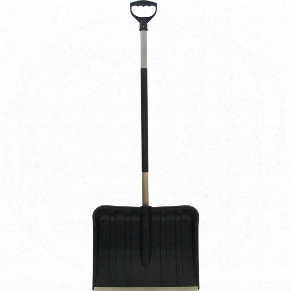 Rutland Contrators Tools 465x370x1300mm Snow Shovel Aluminium Handle