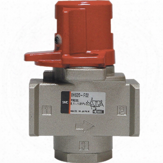 Smc Vhs20-f02 Pressure Relief 3 Port Valve G1/4
