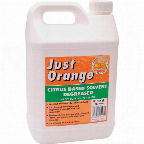 Solent Maintenance Just Orange Citrus Based Degreaser 5ltr