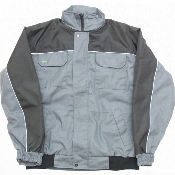 Tuffsafe Sicilia Premium Men's Grey Tradesman Jacket - Size 2xl