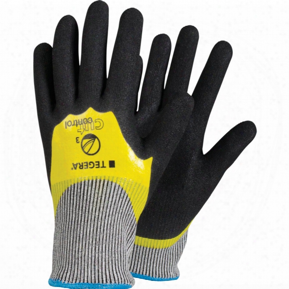 Ejendals 783 Tegera Cut 3 Nitrile Full Dip Glove Size 7