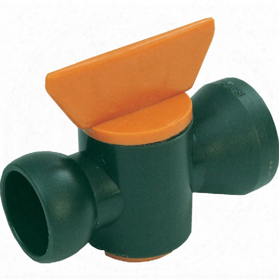 Indexa In-line Plastic Valve 1/4" Bore