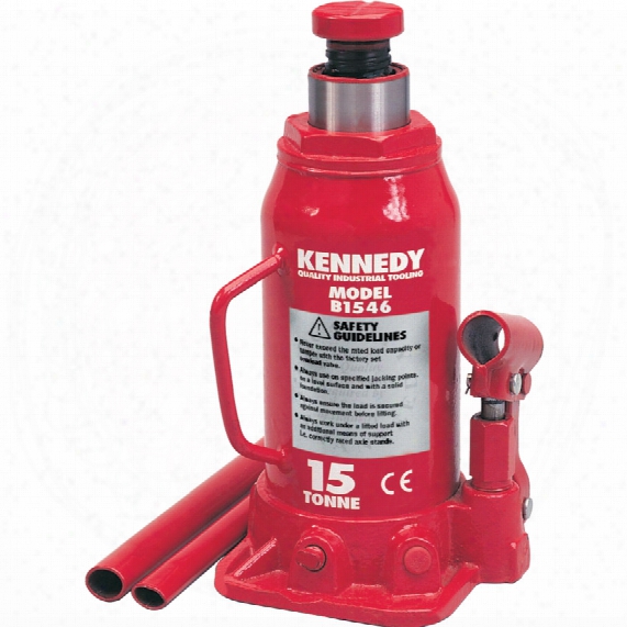 Kennedy 15- Tonne 460mm Maximum Height Bottle Jack