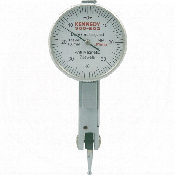 Kennedy Lever Dial Gauge 0.8x0.01mmx0-40-0 Jewelled