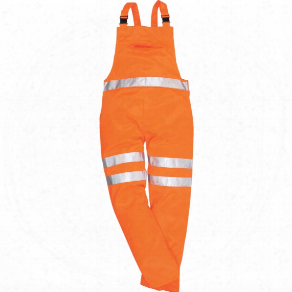 Portwest Rt43 Railway Hi-vis Dungarees (l)