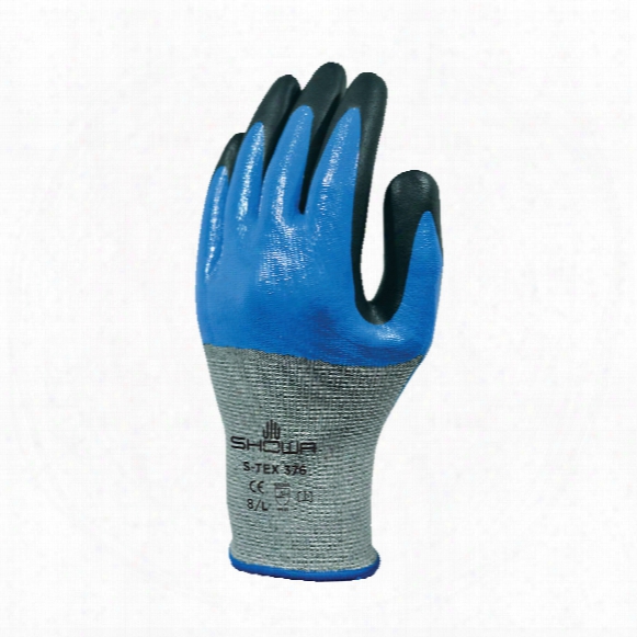 Showa S-tex 376 Nitrile Foam Grip Glove Size 9/xl