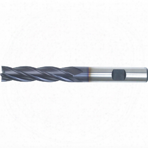 Swisstech 10.0 Weldon Long End Mill -tialn-8% Co