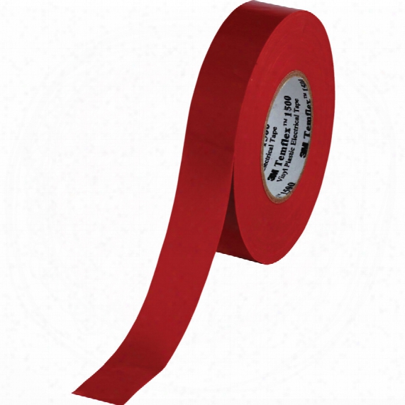3m 437913 Temflex 19mmx25m Pvc Insulating Tape Red