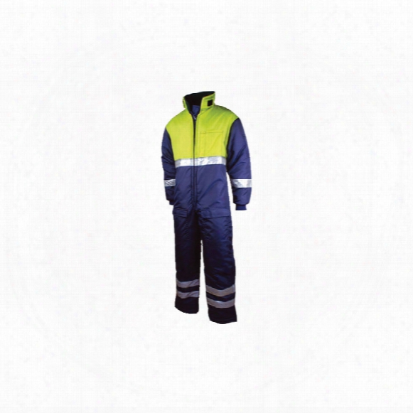 Goldfreeze Hi-glo 40 Coverall Navy/ Yellow (xl)