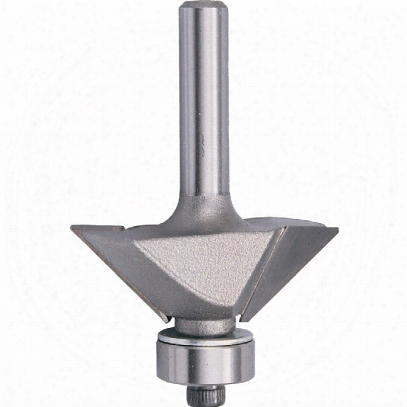 Kennedy 11.0mmx45deg.  1/4"sk.2fl Bevel Trim. Bit