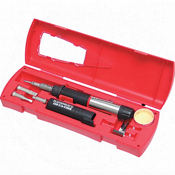 Kennedy 125bw Butane Soldering Iron Kit 8-pce