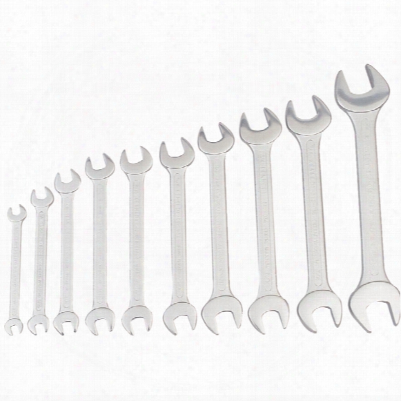 Kennedy 1/4-1"af Cv Open End Spanner Set 10pc