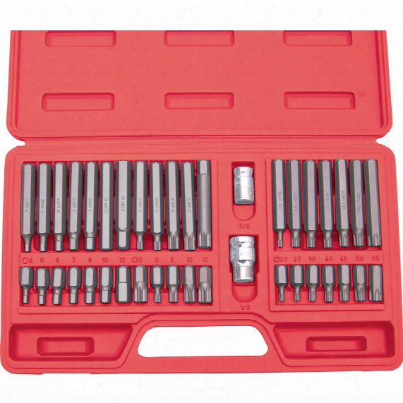 Kennedy 40-pce Torx, Hex & Spline Bit Set