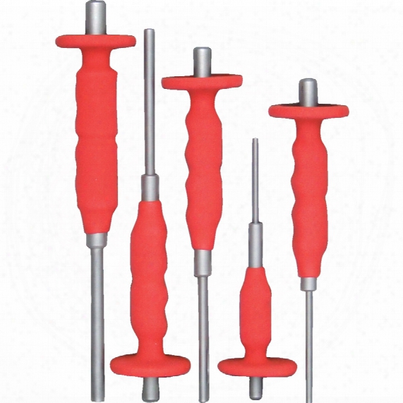 Kennedy Extra Length Inserted Pin Punch Set (5-pce)