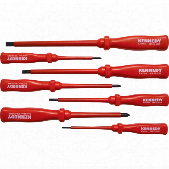 Kennedy Insulated Vde Screwdriver Set 7-pce