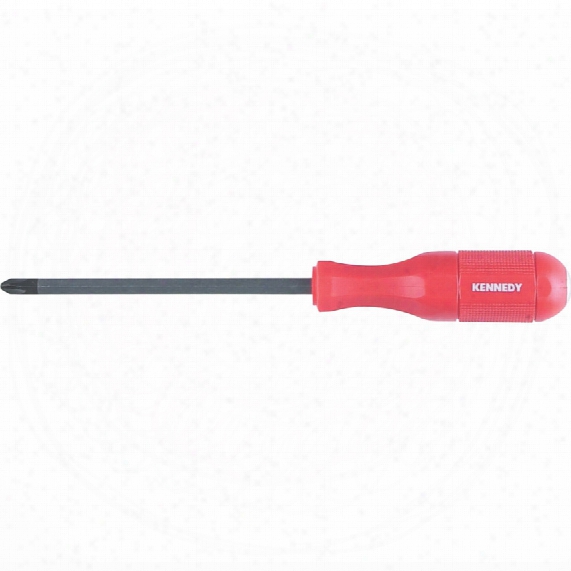 Kennedy No.1 Cross Pt Pound Thru' Hi-grip Screwdriver