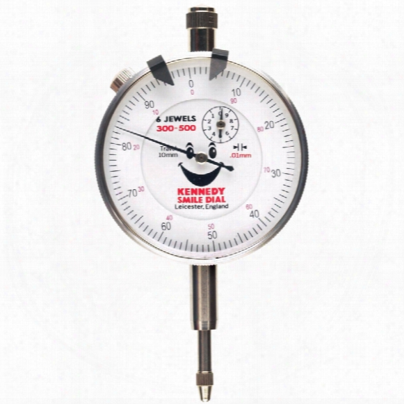 Kennedy 'smile Dial' Plunger Type Dial Gauge Jewelled