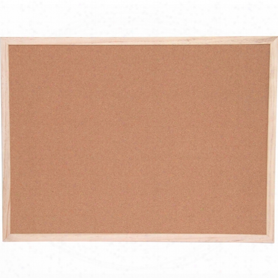 Offis Cork Notice Board 1200x900mm Wood Trim