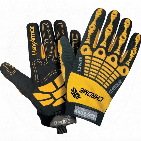 Polyco Hex4025/xl Hexarmour Chrome Glove Size-10
