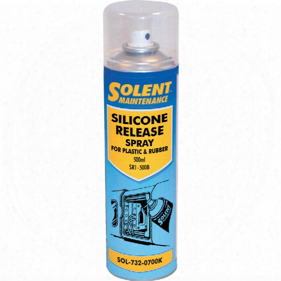 Solent Maintenance Sr1-500b Plastic/rubber S Il/release Spray 500ml
