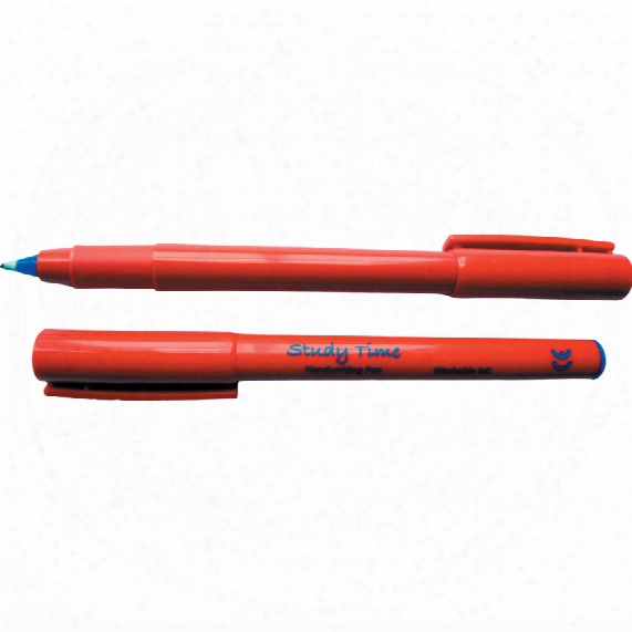Study Time Handwriting Pen - Blue (pack 10)