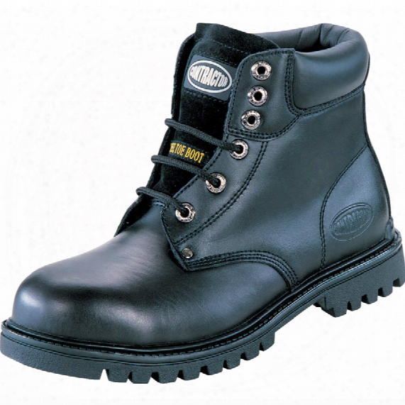 Contractor 800 Men's Black Safety Boots - Size 9
