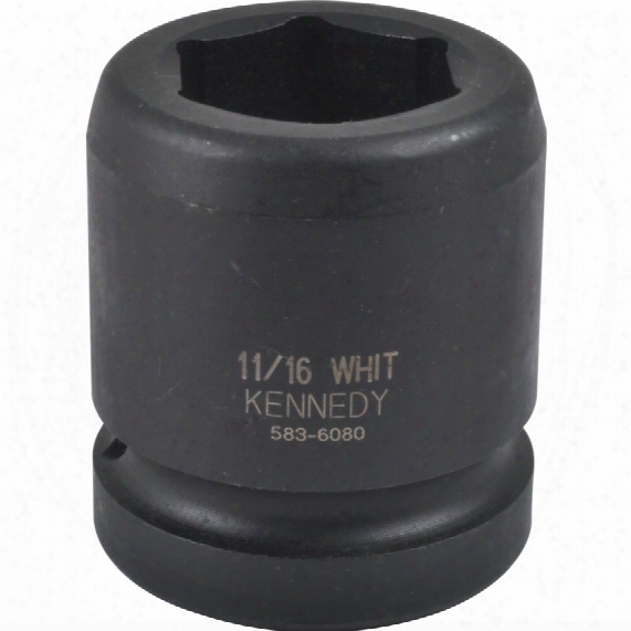 Kennedy 11/16" Whit Impact Socket 1" Sq Dr