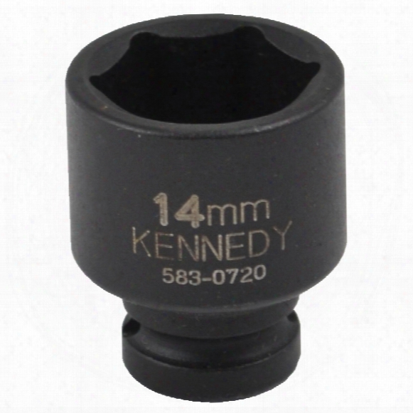 Kennedy 14mm Impact Socket 1/4" Sq Dr