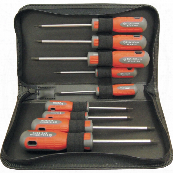 Kennedy-pro 9-pce Torx Pro-torq Screwdriver Set