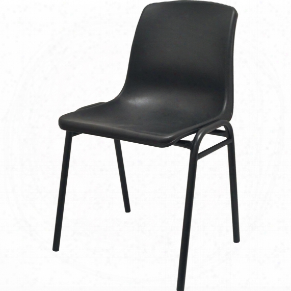 Lincoln Polypropylene H/d Stacking Chair Black