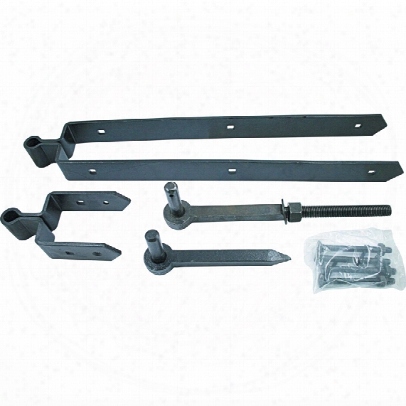 Matlock 600mm H/d Field Gate Hinge Set 19mm Pin Black (pr)